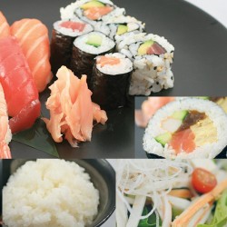 Menu midi Sushi SALADE ET RIZ