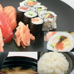 Menu midi Sushi SOUPE ET RIZ