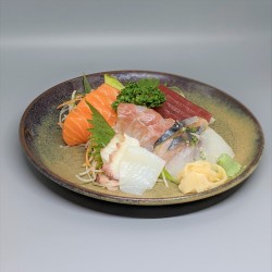 15 SASHIMI MIX avec bol de riz