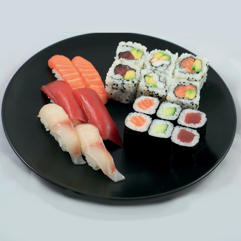 Trio 6 Sushi, 6 Maki, 6 California Mix